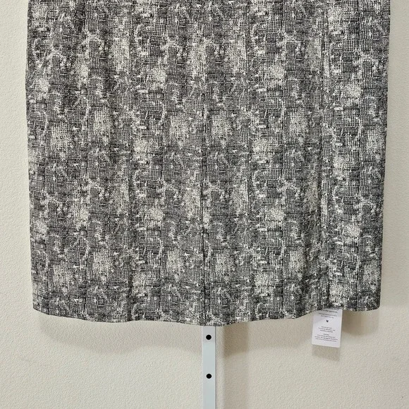 M.M. LAFLEUR NWT Aditi Crackle Sleeveless Black & Cream Dress Sz +3 (US 3X) - Picture 8 of 15